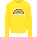 Hello Mama & Papa Im a Gaysian LGBT Kids Sweatshirt Jumper Yellow