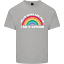 Hello Mama & Papa Im a Gaysian LGBT Kids T-Shirt Childrens Sports Grey