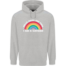 Hello Mama & Papa Im a Gaysian LGBT Mens 80% Cotton Hoodie Sports Grey