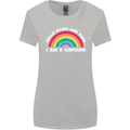 Hello Mama & Papa Im a Gaysian LGBT Womens Wider Cut T-Shirt Sports Grey