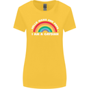 Hello Mama & Papa Im a Gaysian LGBT Womens Wider Cut T-Shirt Yellow