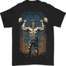 Hercules Gym Bodybuilding Weightlifting Training Mens T-Shirt 100% Cotton BLACK