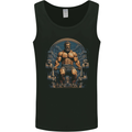 Hercules Gym Bodybuilding Weightlifting Training Mens Vest Tank Top Black