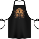 Hercules Gym Weightlifting Training Bodybuilding Cotton Apron 100% Organic Black