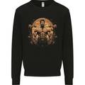 Hercules Gym Weightlifting Training Bodybuilding Mens Sweatshirt Jumper Black