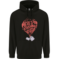 Here's to a Tolerable New Year Cigarette Lighter Childrens Kids Hoodie Black