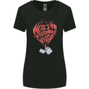 Here's to a Tolerable New Year Cigarette Lighter Womens Wider Cut T-Shirt Black