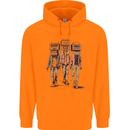 Hi-Fi Head Obscure Music Childrens Kids Hoodie Orange
