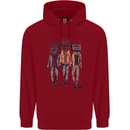 Hi-Fi Head Obscure Music Childrens Kids Hoodie Red