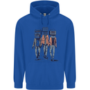 Hi-Fi Head Obscure Music Childrens Kids Hoodie Royal Blue
