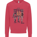 Hi-Fi Head Obscure Music Kids Sweatshirt Jumper Heliconia