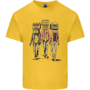 Hi-Fi Head Obscure Music Kids T-Shirt Childrens Yellow