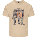 Hi-Fi Head Obscure Music Mens Cotton T-Shirt Tee Top Sand