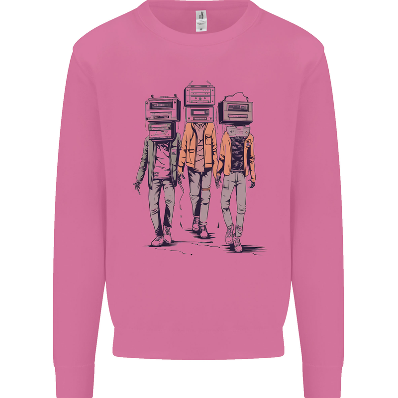 Hi-Fi Head Obscure Music Mens Sweatshirt Jumper Azalea