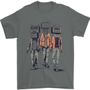 Hi-Fi Head Obscure Music Mens T-Shirt 100% Cotton Charcoal