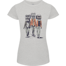 Hi-Fi Head Obscure Music Womens Petite Cut T-Shirt Sports Grey