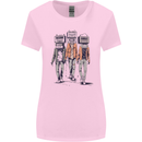 Hi-Fi Head Obscure Music Womens Wider Cut T-Shirt Light Pink