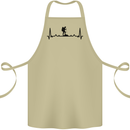 Hiking ECG Walking Rambling Trekking Pulse Cotton Apron 100% Organic Khaki