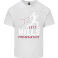 Hills Running Marathon Cross Country Runner Kids T-Shirt Childrens White