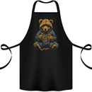Hip-Hop Teddy Bear Gangsta Rap Gangster Cotton Apron 100% Organic Black