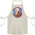 Hippidy Hoppidy Get Off My Property Gun Rights Cotton Apron 100% Organic Natural