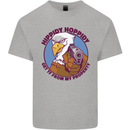 Hippidy Hoppidy Get Off My Property Gun Rights Kids T-Shirt Childrens Sports Grey