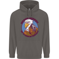 Hippidy Hoppidy Get Off My Property Gun Rights Mens 80% Cotton Hoodie Charcoal