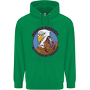 Hippidy Hoppidy Get Off My Property Gun Rights Mens 80% Cotton Hoodie Irish Green