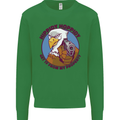 Hippidy Hoppidy Get Off My Property Gun Rights Mens Sweatshirt Jumper Irish Green