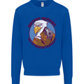 Hippidy Hoppidy Get Off My Property Gun Rights Mens Sweatshirt Jumper Royal Blue