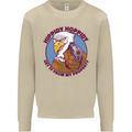 Hippidy Hoppidy Get Off My Property Gun Rights Mens Sweatshirt Jumper Sand
