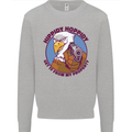 Hippidy Hoppidy Get Off My Property Gun Rights Mens Sweatshirt Jumper Sports Grey