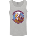 Hippidy Hoppidy Get Off My Property Gun Rights Mens Vest Tank Top Sports Grey