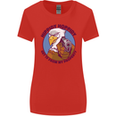 Hippidy Hoppidy Get Off My Property Gun Rights Womens Wider Cut T-Shirt Red