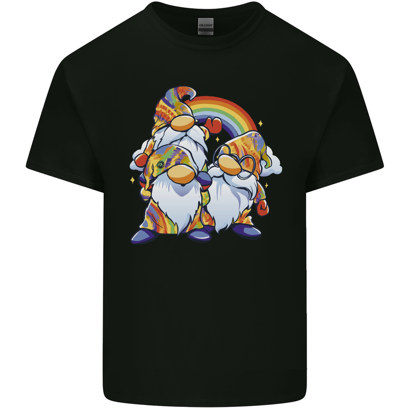 Hippy Gnomes Or LGBT Kids T-Shirt Childrens Black