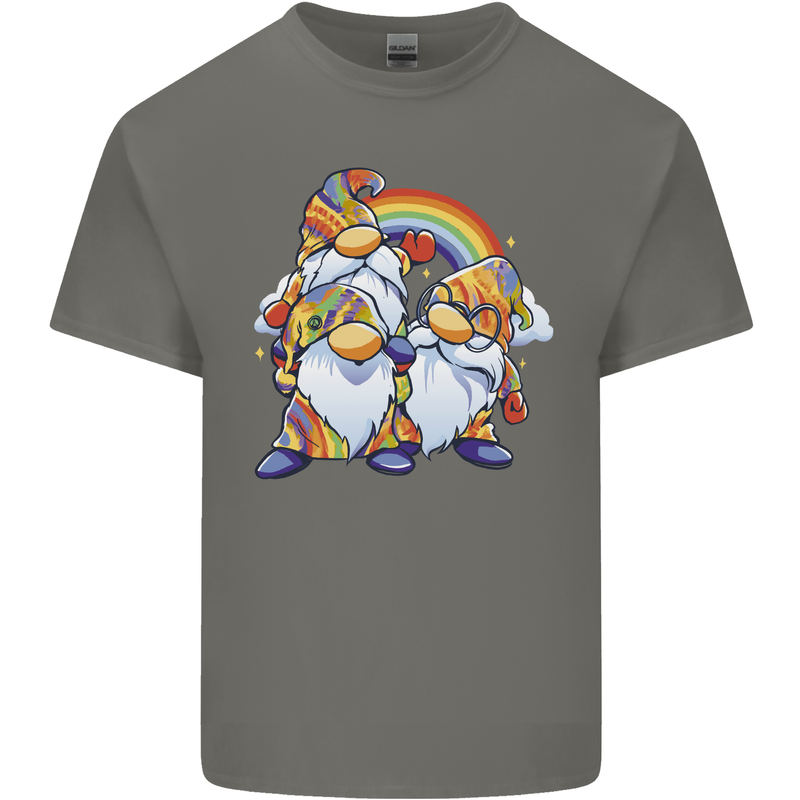 Hippy Gnomes Or LGBT Kids T-Shirt Childrens Charcoal