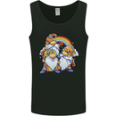 Hippy Gnomes Or LGBT Mens Vest Tank Top Black