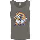 Hippy Gnomes Or LGBT Mens Vest Tank Top Charcoal