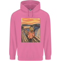 Hipster Scream Painting Mens 80% Cotton Hoodie Azelea