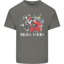 Ho Ho Ho Scuba Santa Diving Diver Christmas Kids T-Shirt Childrens Charcoal