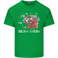 Ho Ho Ho Scuba Santa Diving Diver Christmas Kids T-Shirt Childrens Irish Green