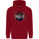 Holland Bodybuilding Flag Gym Training Dutch Childrens Kids Hoodie Red