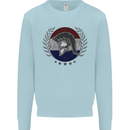 Holland Bodybuilding Flag Gym Training Dutch Kids Sweatshirt Jumper Light Blue
