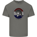Holland Bodybuilding Flag Gym Training Dutch Kids T-Shirt Childrens Charcoal