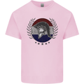 Holland Bodybuilding Flag Gym Training Dutch Kids T-Shirt Childrens Light Pink