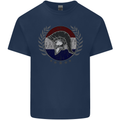 Holland Bodybuilding Flag Gym Training Dutch Kids T-Shirt Childrens Navy Blue