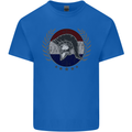 Holland Bodybuilding Flag Gym Training Dutch Kids T-Shirt Childrens Royal Blue