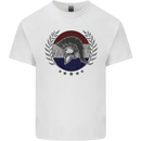 Holland Bodybuilding Flag Gym Training Dutch Kids T-Shirt Childrens White