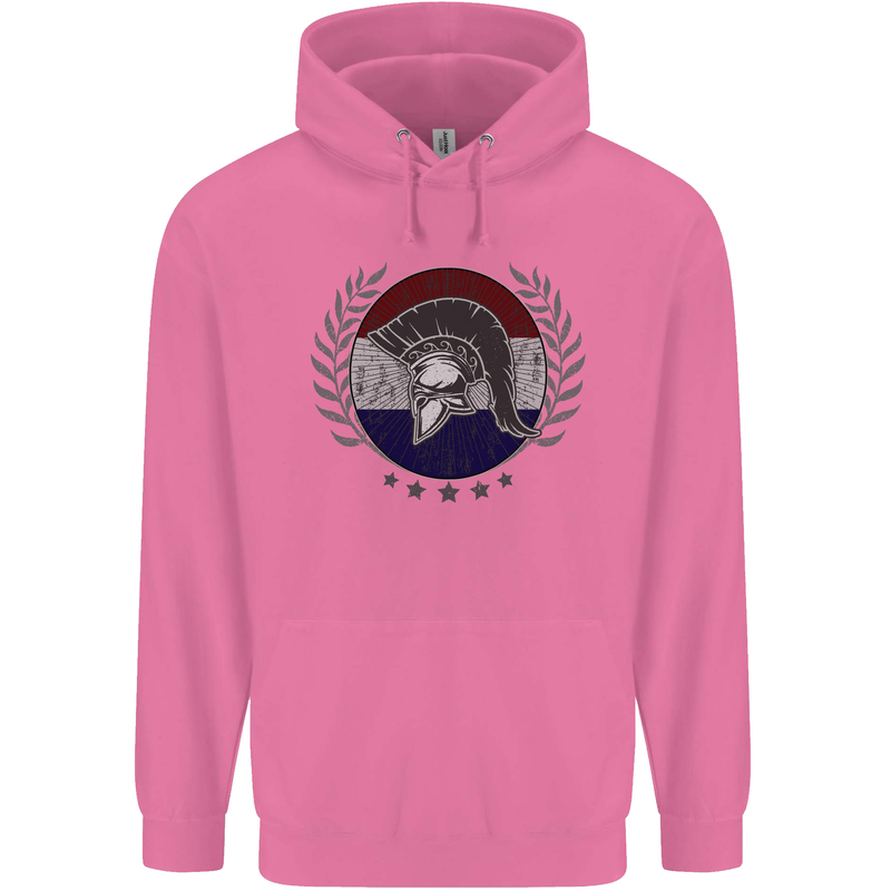 Holland Bodybuilding Flag Gym Training Dutch Mens 80% Cotton Hoodie Azelea