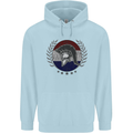 Holland Bodybuilding Flag Gym Training Dutch Mens 80% Cotton Hoodie Light Blue
